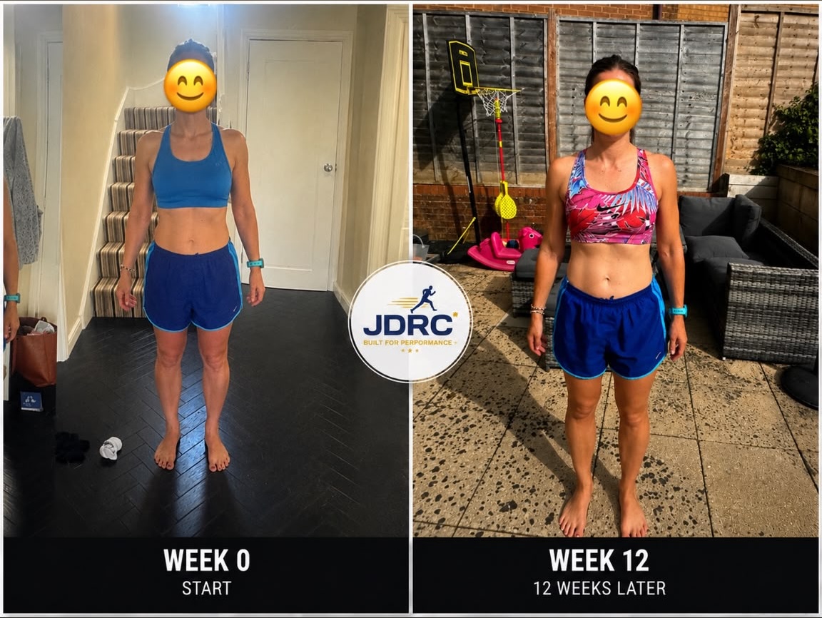 Jo Before and After 12 Week Transformation