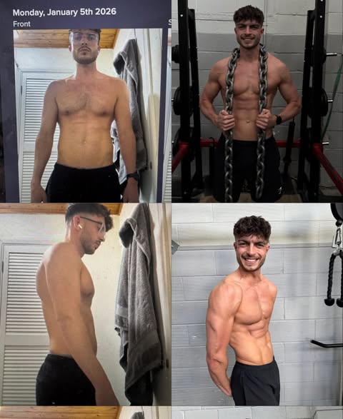 Richard Before and After London Marathon Transformation